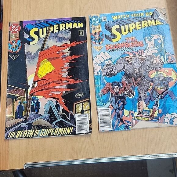 Superman Comic Book Collection ,Superman Tin Sign, Dvd - Picture 5 of 10